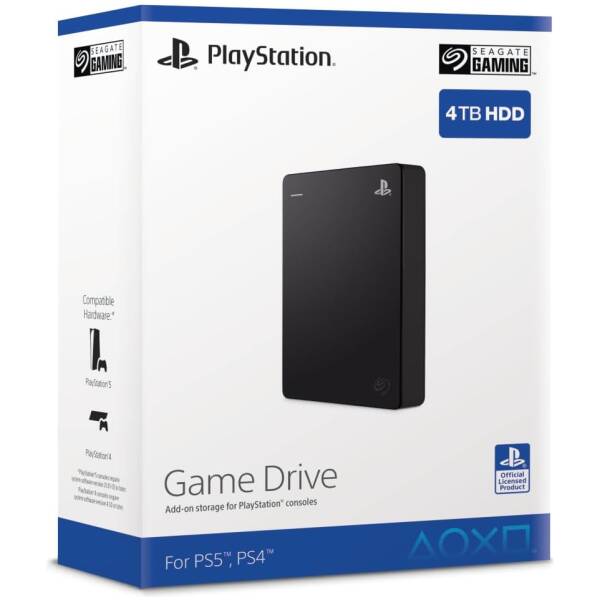 Seagate 4TB HDD Officially Licensed for Playstation