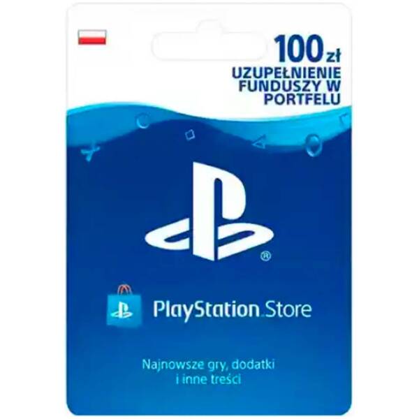 PSN PlayStation Network Store 100 zl Poland