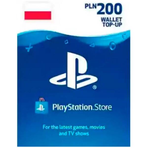 PSN PlayStation Network Store 200 zl Poland