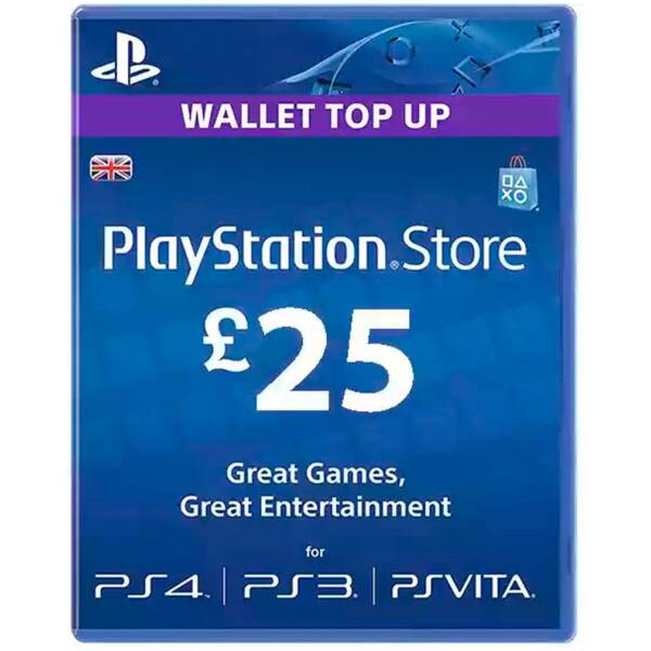 PSN PlayStation Store 25£ UK