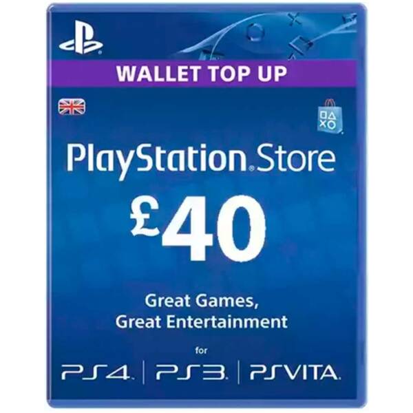 PSN PlayStation Store 40£UK