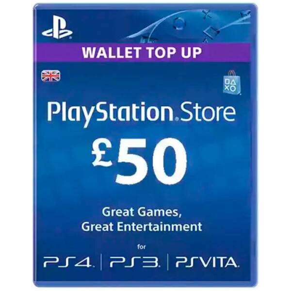 PSN PlayStation Store 50£ UK