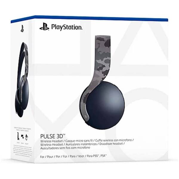 Sony playstation Pulse 3D camo grey