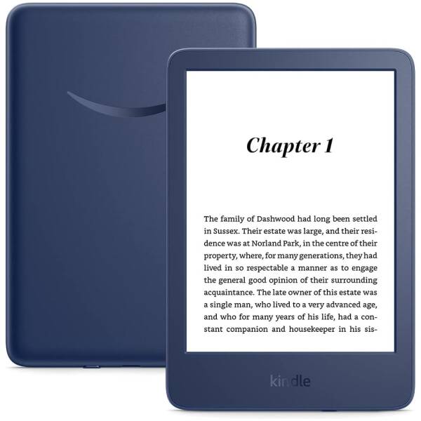 Amazon Kindle 6" Blue Image 1