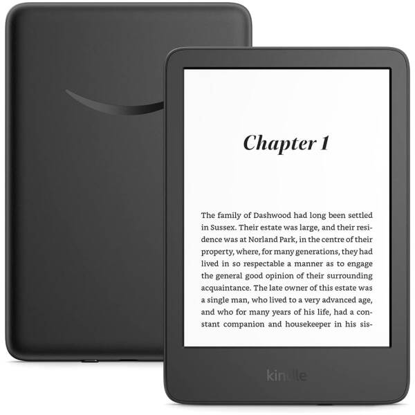 Amazon Kindle 6" Black Image 1