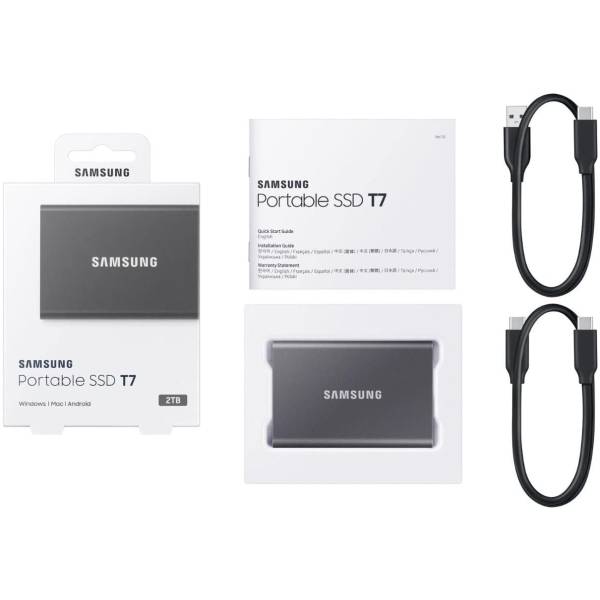 Samsung T7 Portable SSD 2TB Image 3