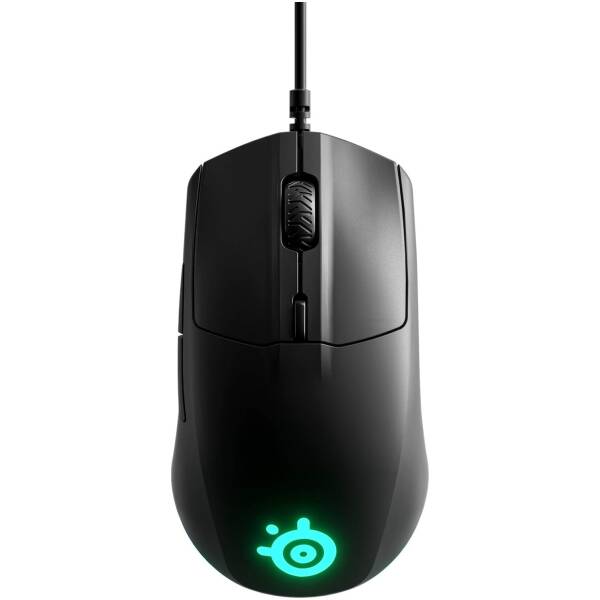 SteelSeries Rival 3 Wired Black Image 1