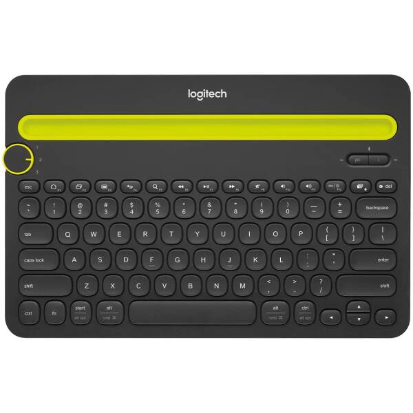 Logitech K480 Multi-Device Bluetooth Wireless Keyboard Black Image 1