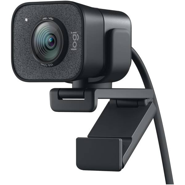 Logitech Streamcam Full HD 1080p at 60fps Black Image 1