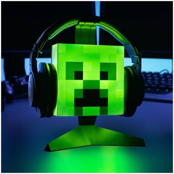 Paladone - Minecraft - Creeper Headset Stand with light Image 2