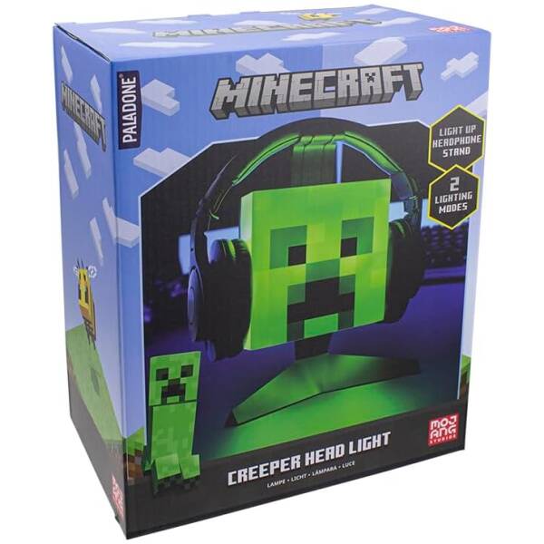 Paladone - Minecraft - Creeper Headset Stand with light Image 1