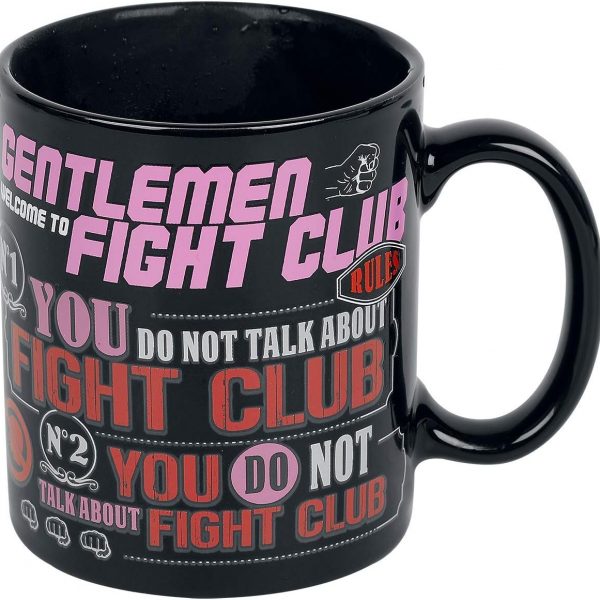 Fight Club - Rules Heat Change Mug Image 2