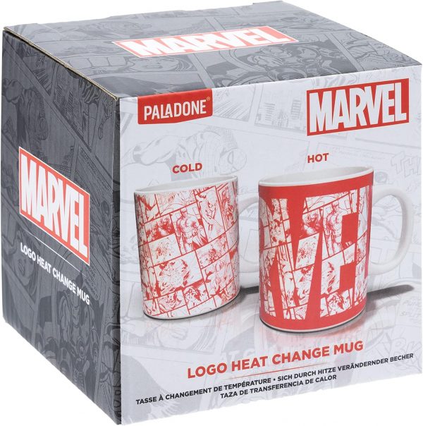 Marvel Logo Heat Change Mug Image 2