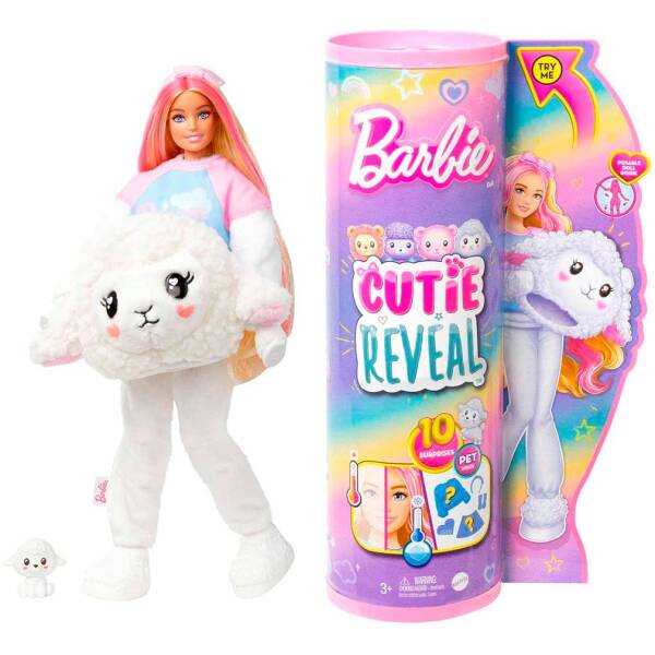 Barbie Cutie Reveal HKR03 Plush Lamb
