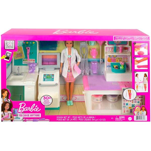 Barbie Fast Cast Clinic playset HFT68 3