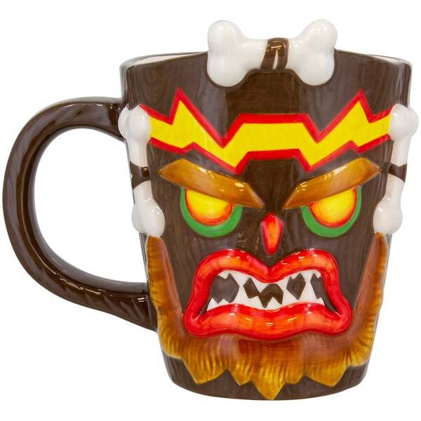 Crash Bandicoot Uka Uka Shaped Mug 1