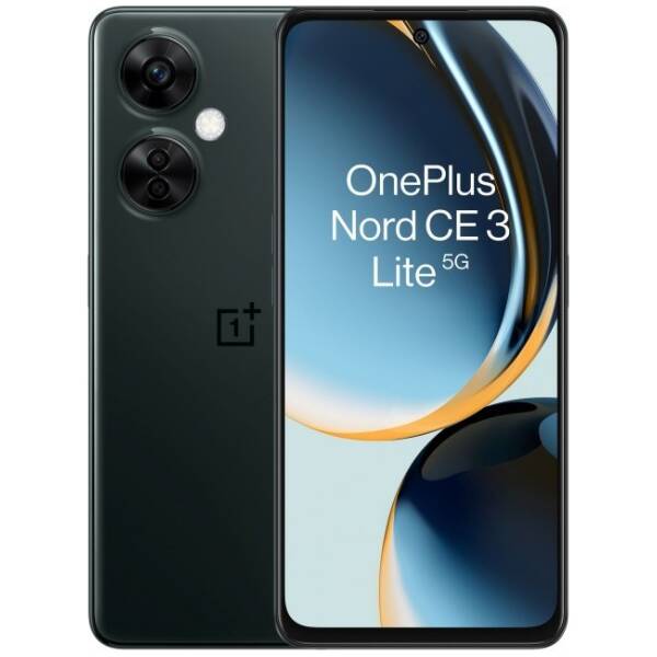 OnePlus Nord CE 3 Lite 5G, Dual, 128GB 8GB RAM, Chromatic Gray Image 1
