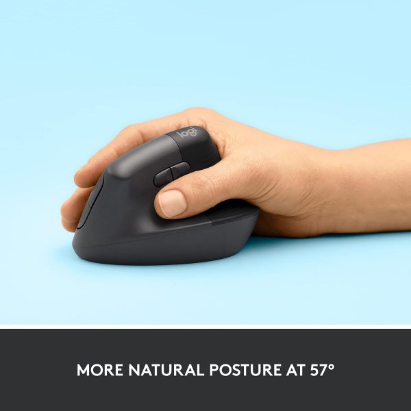 Logitech Lift Vertical Ergonomic Mouse Image 2