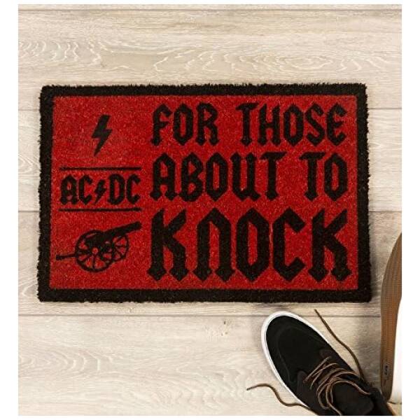 AC/DC For those about to knock Doormat Image 2