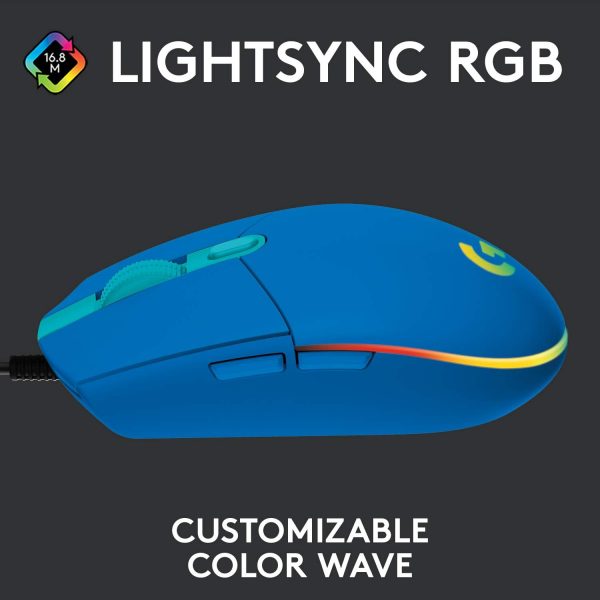 Logitech G203 Blue Image 2
