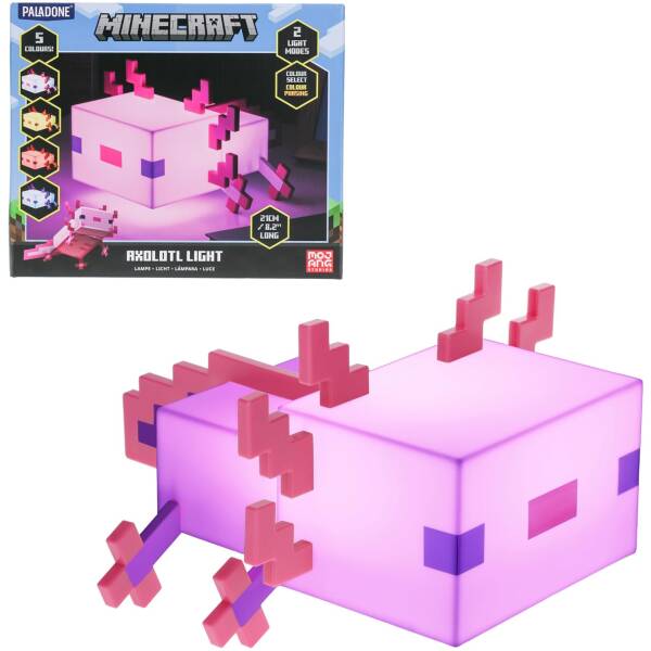 Minecraft Axolotl Light Image 1
