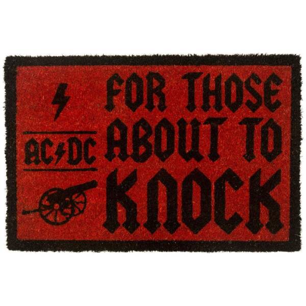 AC/DC For those about to knock Doormat Image 1
