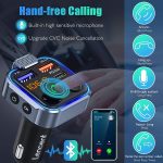 LENCENT Bluetooth FM Transmitter V5.3 Image 4