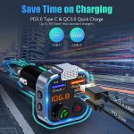 LENCENT Bluetooth FM Transmitter V5.3 Image 3