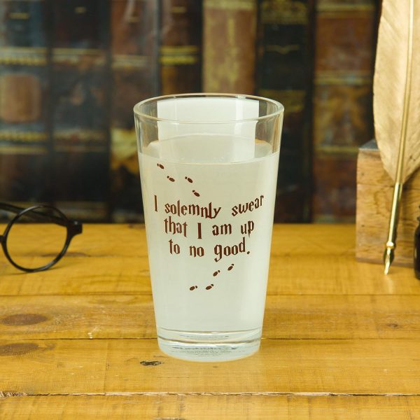 Harry Potter - Marauders Map Water Glass Image 2