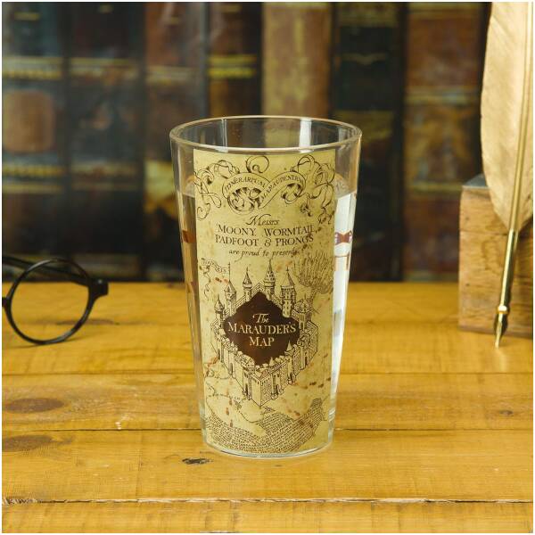 Harry Potter - Marauders Map Water Glass Image 1
