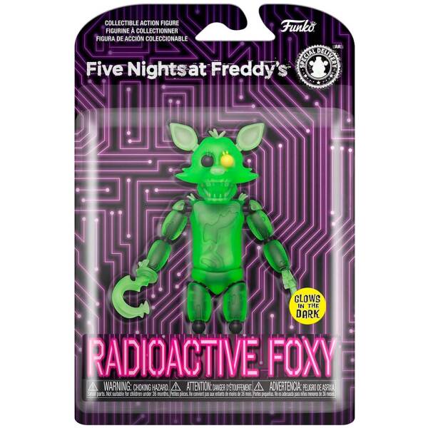Funko Action Figure Five Nights at Freddy Radioactive Foxy