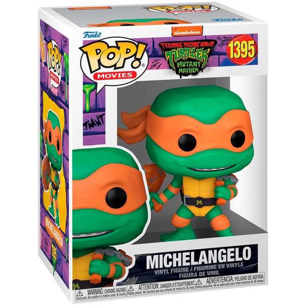 Funko Pop! Teenage Mutant Ninja Turtles Mutant Mayhem Michelangelo #1395