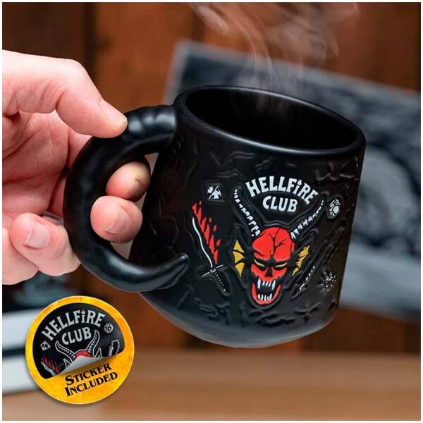Hellfire Club Demon Embossed Mug 2