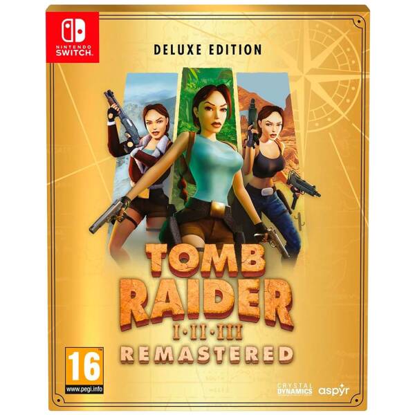 Tomb Raider Remastered Lara Croft Nintendo Switch