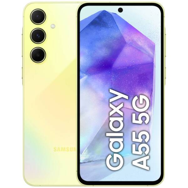 Samsung Galaxy A55 8/128GB 5G DS Awesome Lemon Image 1