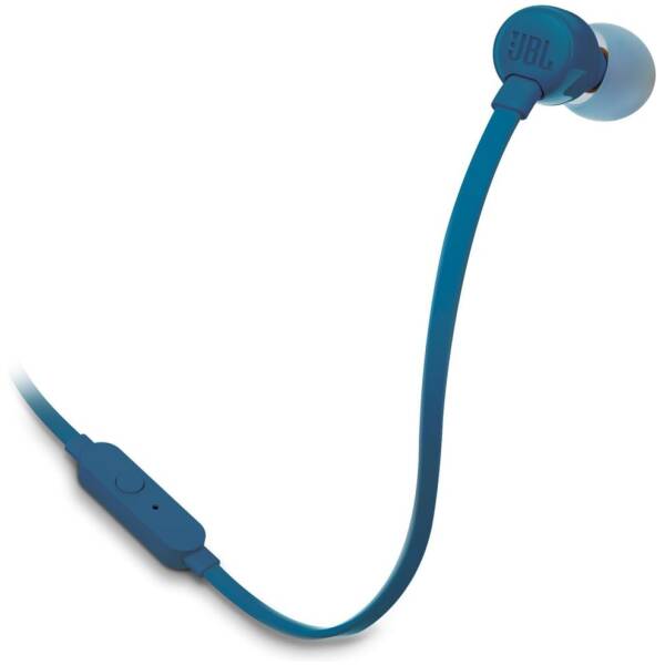JBL Tune T160 Headphones with Mic (Blue) Image 2