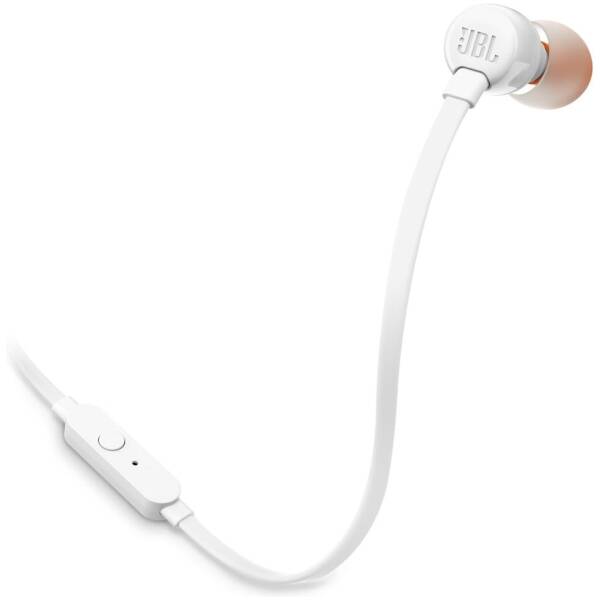 JBL Tune T160 Headphones with Mic (White) Image 2