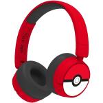 Pokemon Kids Wireless Headphones Red Image 1