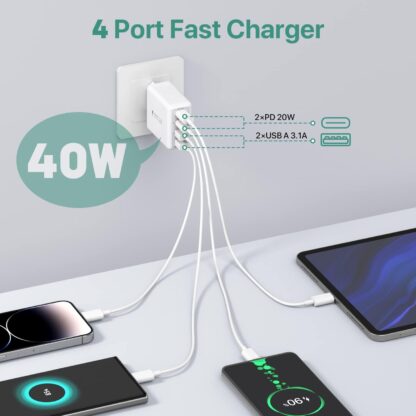 USB-C 4in1 Charger 40W Image 4