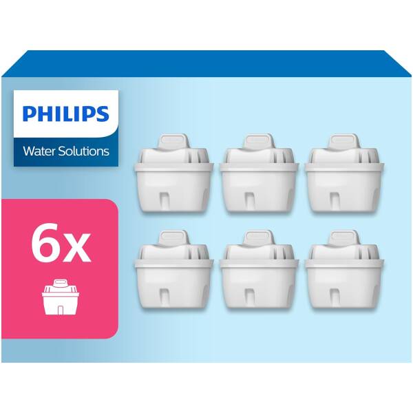 Philips Water Solutions 6pack (Brita Compatable, Maxtra, Maxtra, PerfectFit) Image 1
