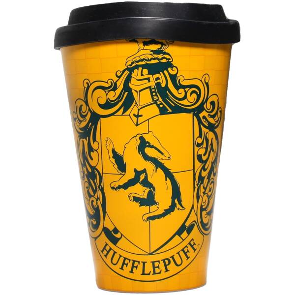 Harry Potter Proud Hufflepuff Travel Mug 400ml Image 1