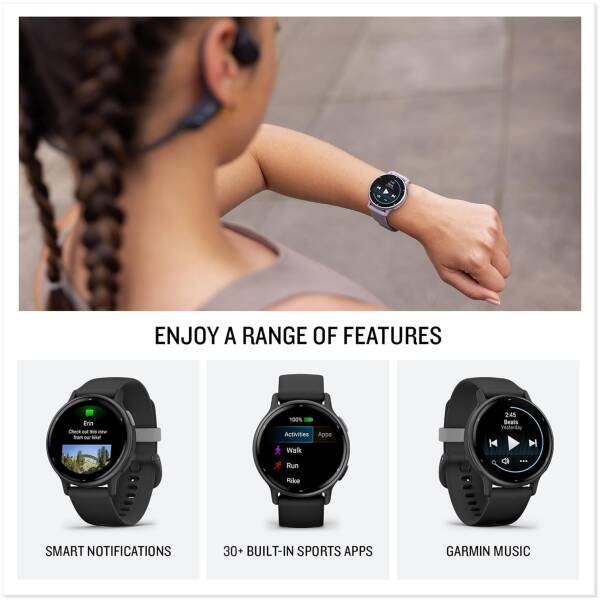 Garmin Vivoactive 5 AMOLED Black Image 3