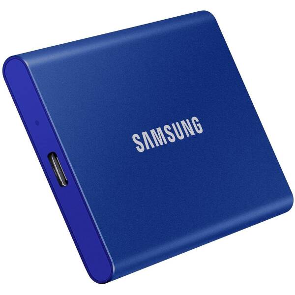 Samsung T7 Portable SSD 2TB Blue Image 2