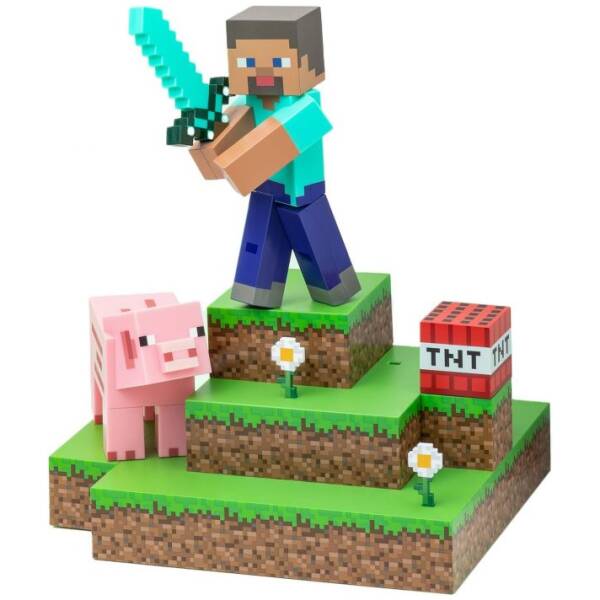Minecraft Figural Diorama Light Image 1