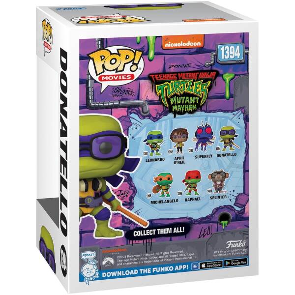 Funko Pop! Teenage Mutant Ninja Turtles: Mutant Mayhem - Donatello #1394 Image 3