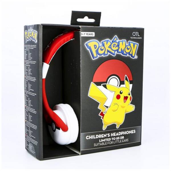 OTL – Junior Headphones – Pokemon Pokeball (856542) Image 2