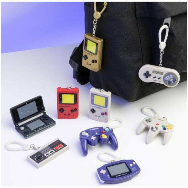 Paladone Nintendo Console Collection keyrings (1 pcs) Image 2
