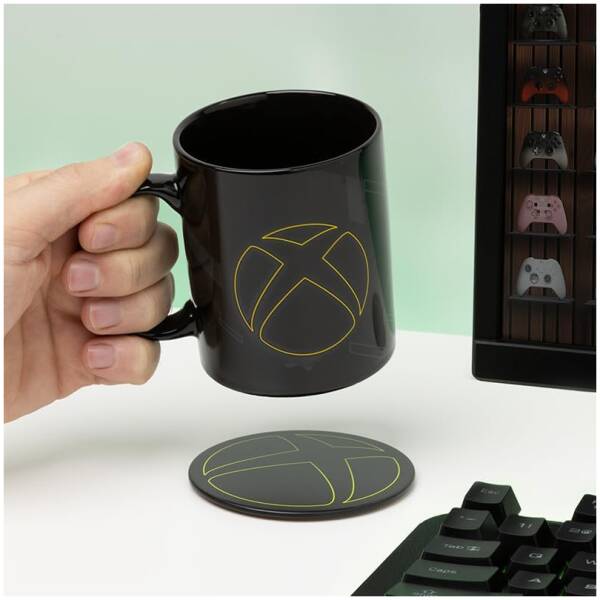 Paladone Xbox Mug and Metal Coaster 300 ml Image 1