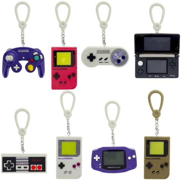 Paladone Nintendo Console Collection keyrings (1 pcs) Image 1