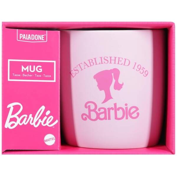 Paladone Barbie Classic Pink Mug 300 ml Image 3